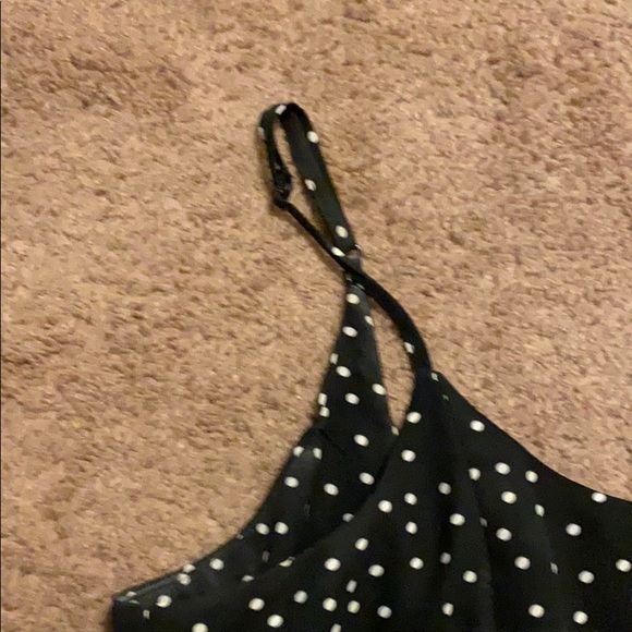 black and white polka dot dress. - Picture 2 of 3